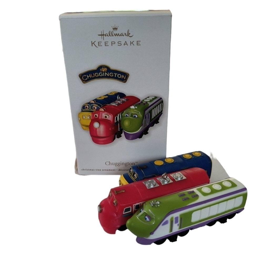 Hallmark Keepsake 2012 "Chuggington" Christmas Ornament Koko, Wilson, Brewster
